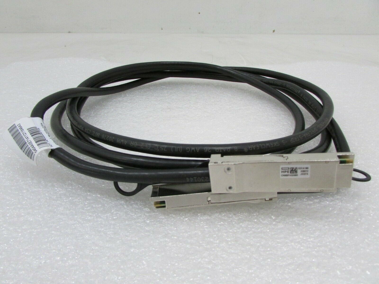 HP JG327A X240 40G QSFP+ QSFP+ 3m Direct Attach Copper Cable